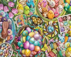 99 Easter Eggs (1919pz) - 1000 Piece Jigsaw Puzzle