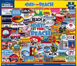 A Day At The Beach (1448pz) - 1000 Pieces
