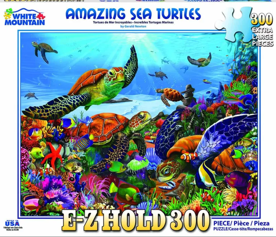 Amazing Sea Turtles (1369pz) - 300 Piece Jigsaw Puzzle