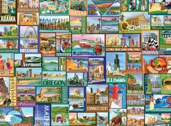 America (1434pz) - 1000 Piece Jigsaw Puzzle