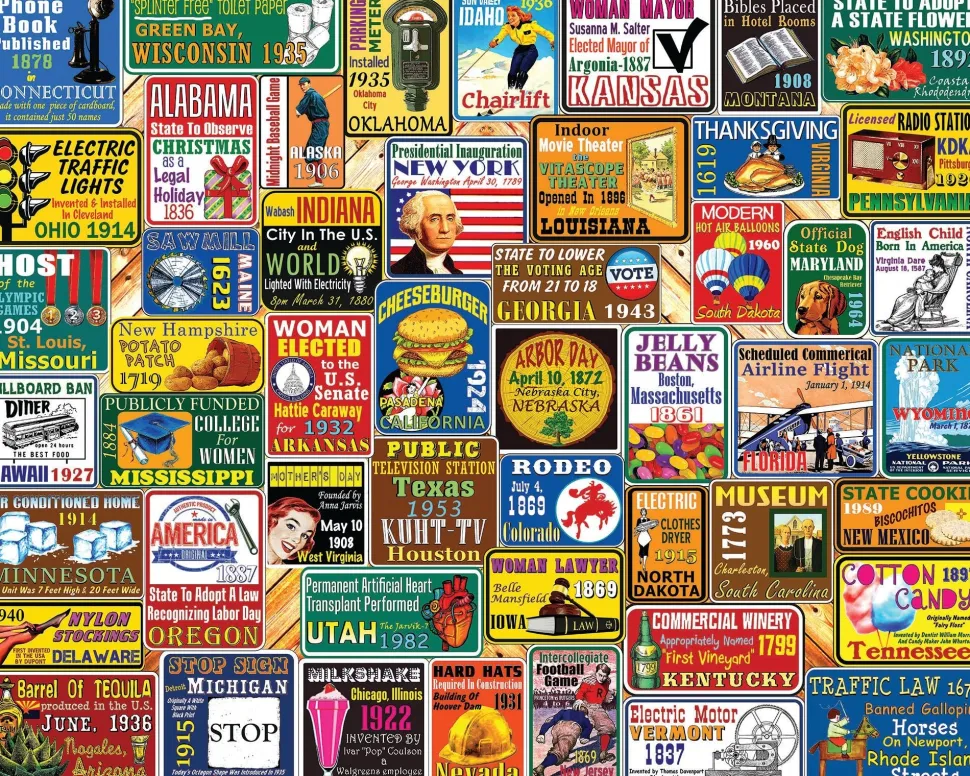 America’s First (2034pz) - 1000 Piece Jigsaw Puzzle