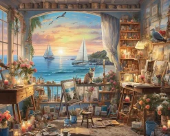 Art Studio (2002pz) - 1000 Piece Jigsaw Puzzle