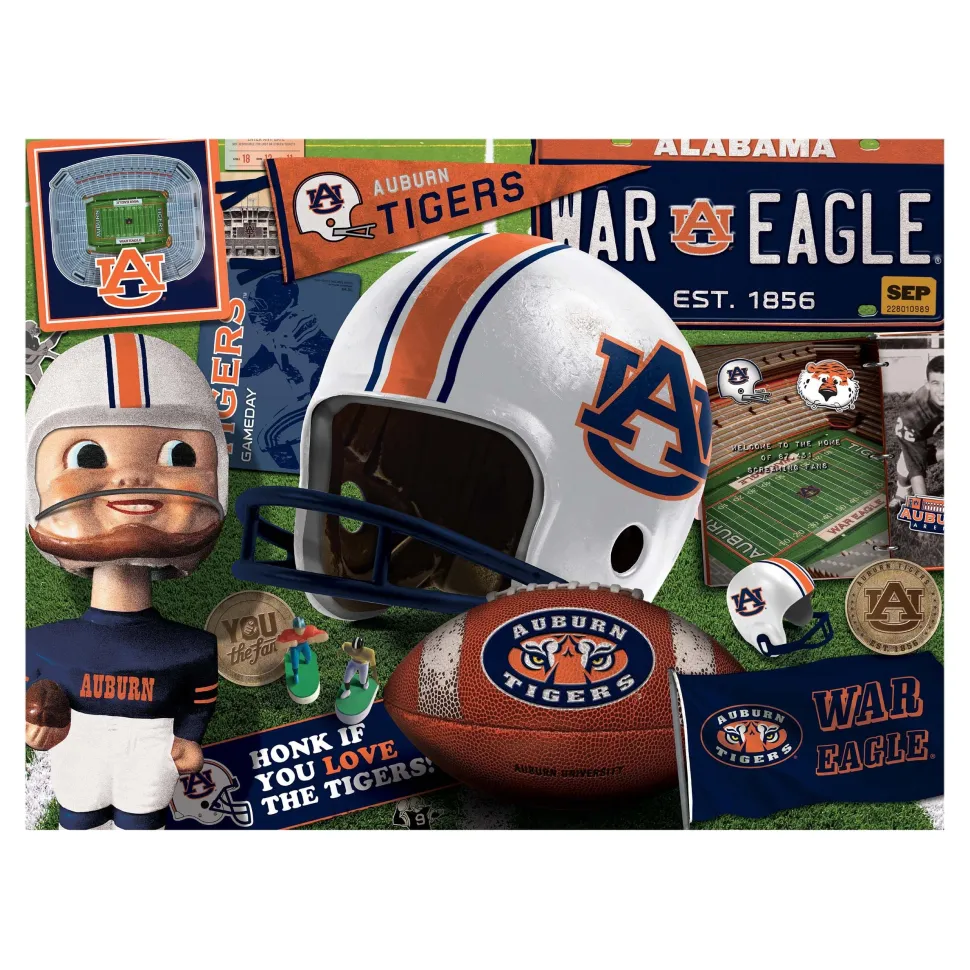 Auburn Tigers Retro Series (950240) - 500 Pieces