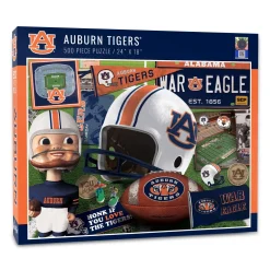 Auburn Tigers Retro Series (950240) - 500 Pieces