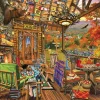 Autumn Porch (1673pz) - 1000 Piece Jigsaw Puzzle