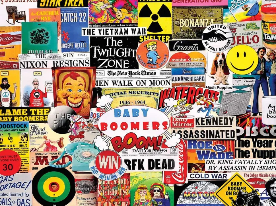 Baby Boomers (1460pz) - 1000 Pieces