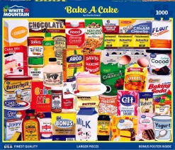 Bake A Cake (2084pz) - 1000 Piece Jigsaw Puzzle