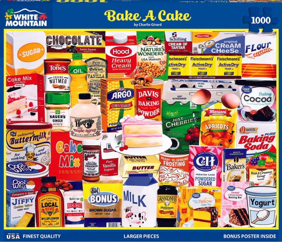 Bake A Cake (2084pz) - 1000 Piece Jigsaw Puzzle