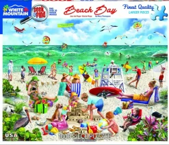 Beach Day - Seek & Find (1401pz) - 1000 Piece Jigsaw Puzzle