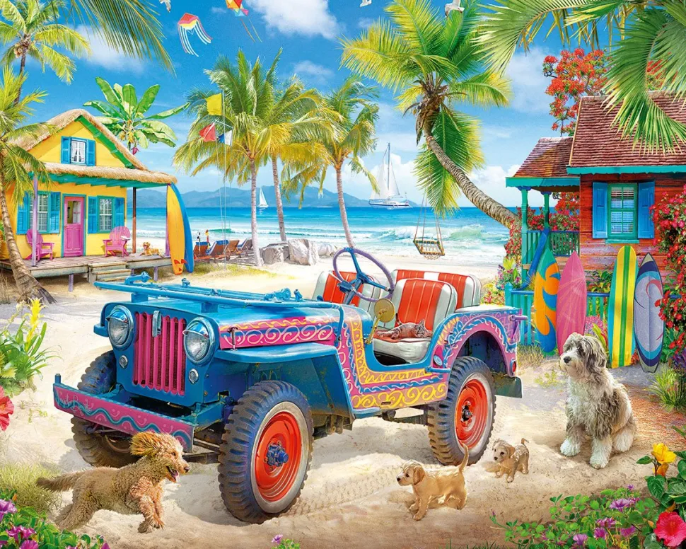 Beach Escape (2098pz) - 1000 Piece Jigsaw Puzzle