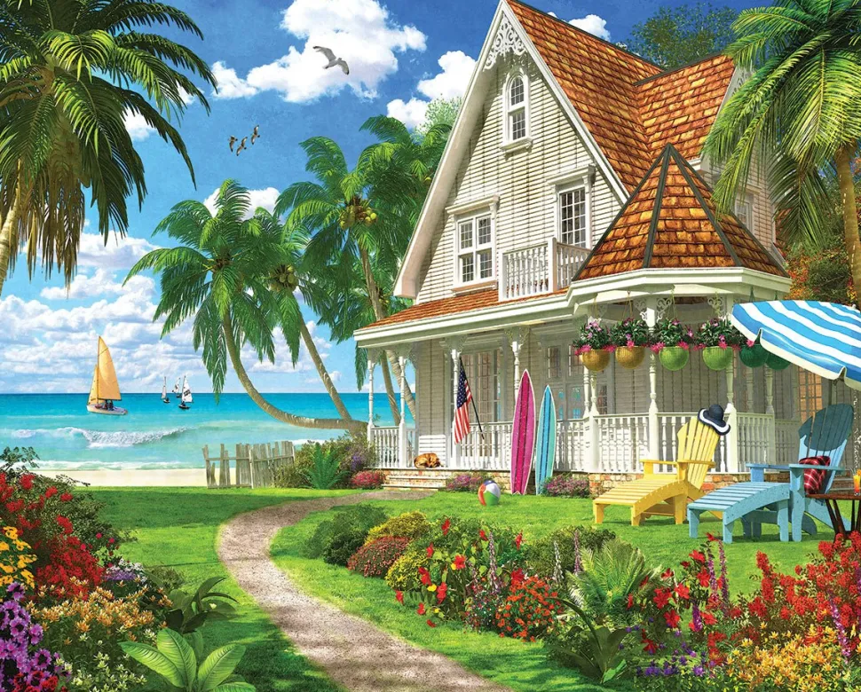 Beach House (1543pz) - 1000 Pieces