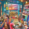Beach Hut Store (2042pz) - 1000 Piece Jigsaw Puzzle