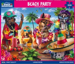 Beach Party (1849pz) - 500 Piece Jigsaw Puzzle