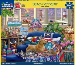 Beach Retreat - Seek & Find (1946pz) - 1000 Piece Jigsaw Puzzle