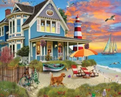 Beach Sunset (1731pz) - 1000 Piece Jigsaw Puzzle