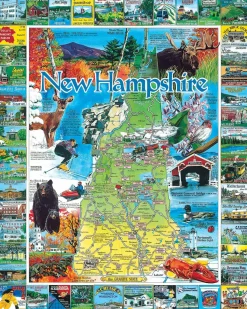 Best of New Hampshire (54pz) - 1000 Piece Jigsaw Puzzle