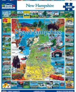 Best of New Hampshire (54pz) - 1000 Piece Jigsaw Puzzle