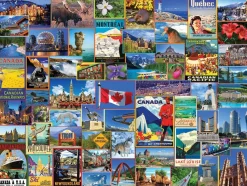 Best Places in Canada (1317pz) - 1000 Piece Jigsaw Puzzle