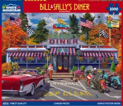 Bill & Sally's Diner (1631pz) - 1000 Pieces