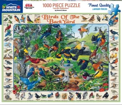 Birds of the Back Yard (267pz) - 1000 Piece Jigsaw Puzzle