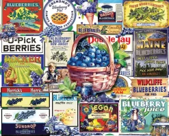 Blueberries (1879pz) - 1000 Piece Jigsaw Puzzle