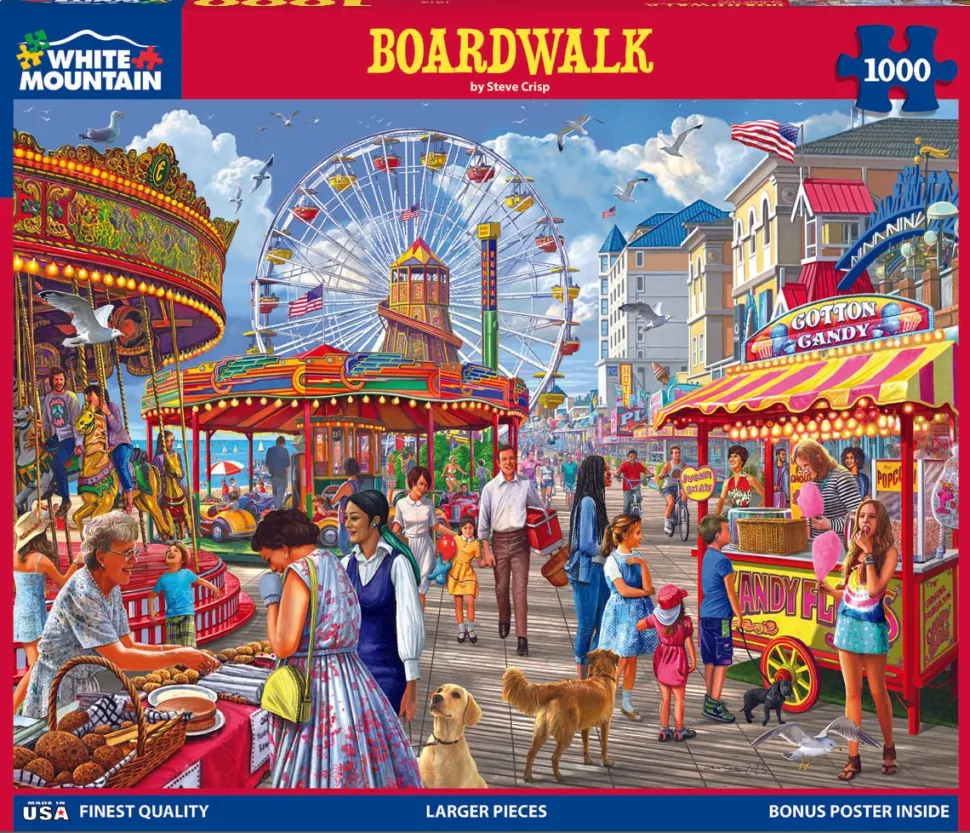 Boardwalk (1814pz) - 1000 Piece Jigsaws Puzzle