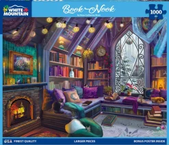 Book Nook (1886pz) - 1000 Piece Jigsaw Puzzle
