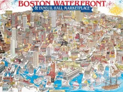 Boston, MA (07pz) - 1000 Piece Jigsaw Puzzle