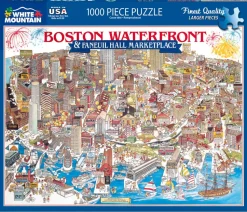 Boston, MA (07pz) - 1000 Piece Jigsaw Puzzle