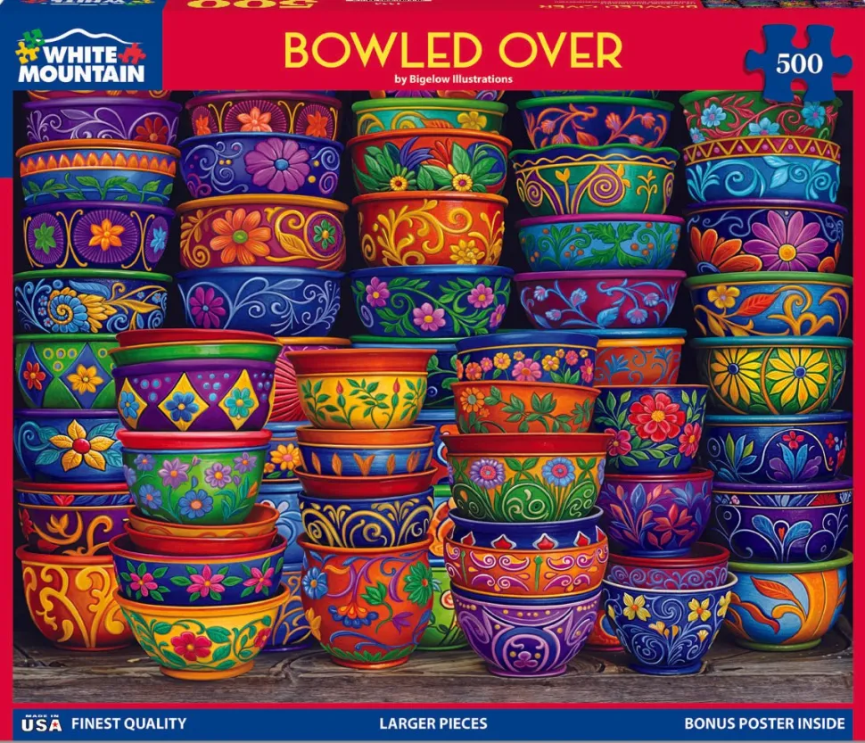 Bowled Over (1996pz) - 500 Piece Jigsaw Puzzle