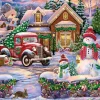 Bringing Home The Tree (1931pz) - 1000 Piece Jigsaw Puzzle