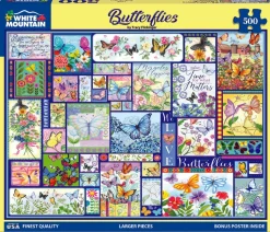 Butterflies (1930pz) - 500 Piece Jigsaw Puzzle