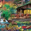 Cabin In The Woods (1809pz) - 500 Piece Jigsaw Puzzle