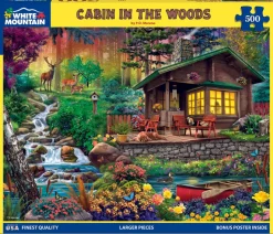 Cabin In The Woods (1809pz) - 500 Piece Jigsaw Puzzle