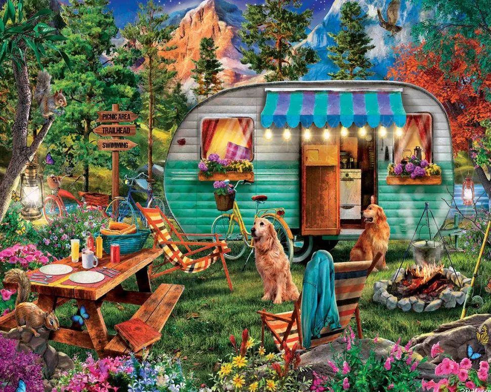 Camper (1745pz) - 1000 Piece Jigsaw Puzzle