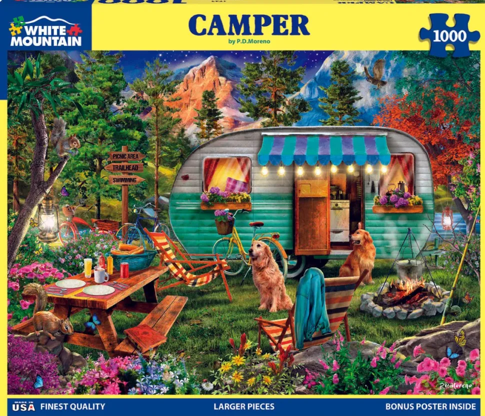 Camper (1745pz) - 1000 Piece Jigsaw Puzzle