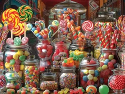 Candy Store (2070pz) - 500 Piece Jigsaw Puzzle