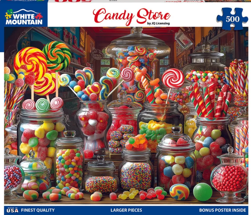 Candy Store (2070pz) - 500 Piece Jigsaw Puzzle