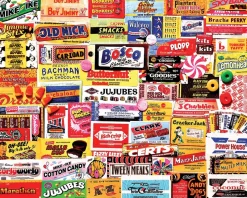 Candy Wrappers (862pz) - 1000 Piece Jigsaw Puzzle