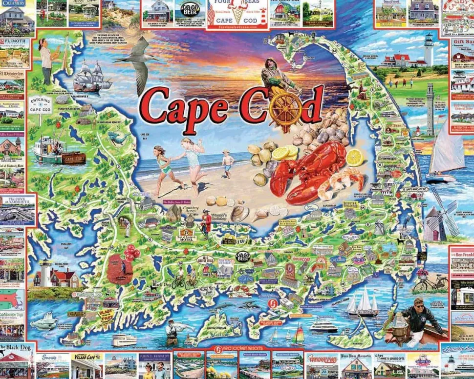 Cape Cod (969pz) - 1000 Piece Jigsaw Puzzle