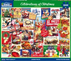 Celebrations of Christmas (1868pz) - 1000 Piece Jigsaw Puzzle