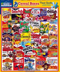 Cereal Boxes (1261pz) - 1000 Piece Jigsaw Puzzle