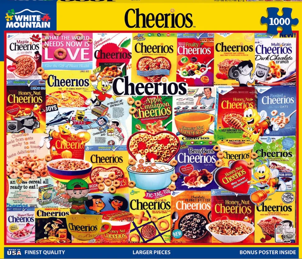 Cheerios (1874pz) - 1000 Piece Jigsaw Puzzle