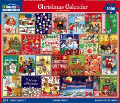Christmas Calendar (1632pz) - 1000 Piece Jigsaw Puzzle