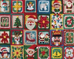 Christmas Crochet (1950pz) - 1000 Piece Jigsaw Puzzle