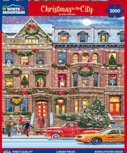 Christmas in the City (1802pz) - 1000 Piece Jigsaw Puzzle
