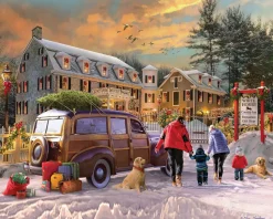 Christmas Inn (1818pz) - 1000 Piece Jigsaw Puzzle