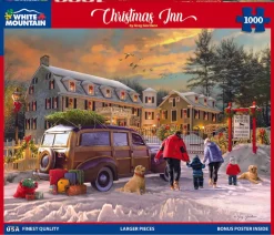 Christmas Inn (1818pz) - 1000 Piece Jigsaw Puzzle
