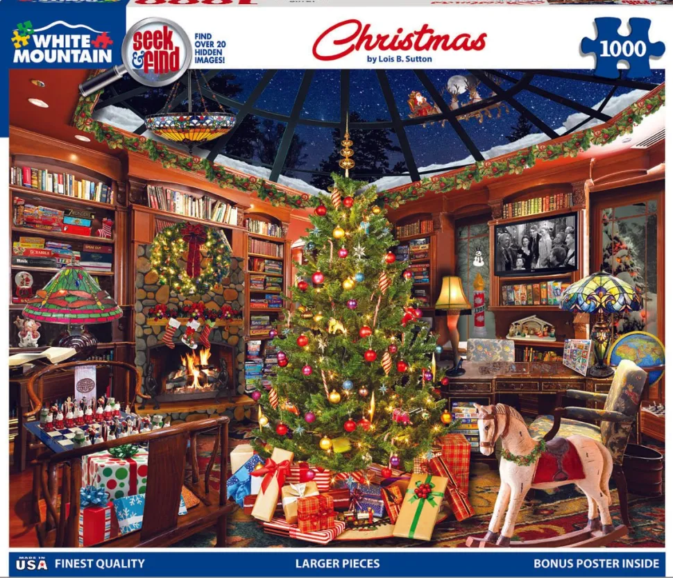 Christmas Seek & Find (1410pz) - 1000 Piece Jigsaw Puzzle