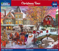Christmas Time (1751pz) - 1000 Piece Jigsaw Puzzle